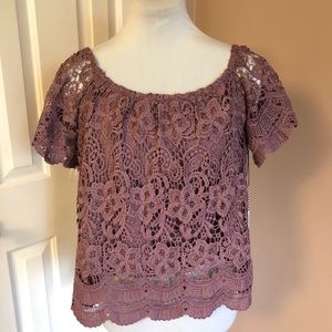 Haute Monde Spring Lace Top